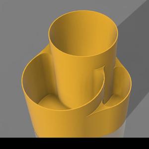 Pen holder 3 compartments