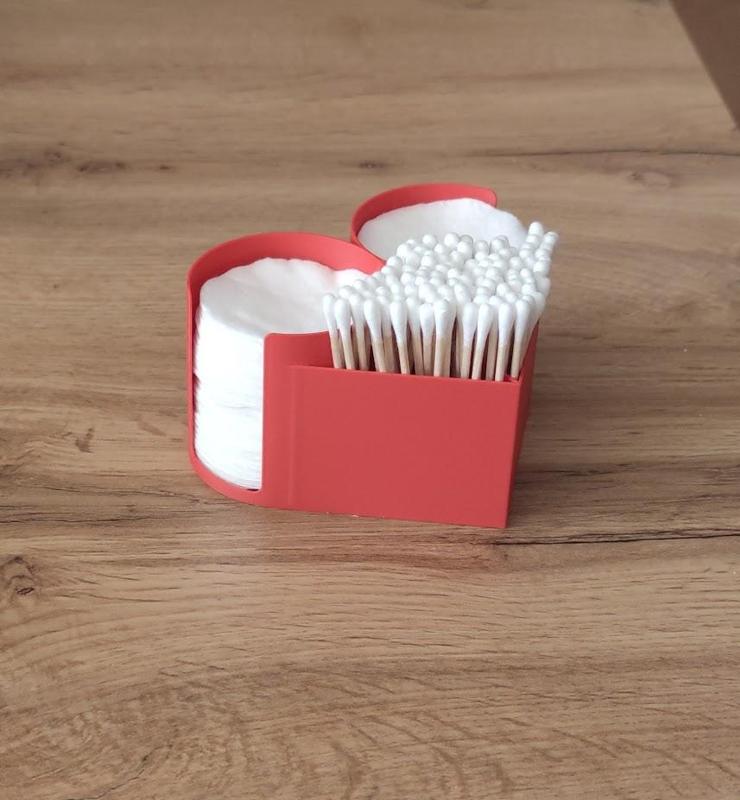 Stand for cotton buds and cotton swabs  - Hearth (Version 2)