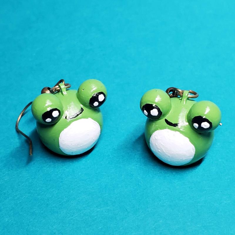 Frog Earrings