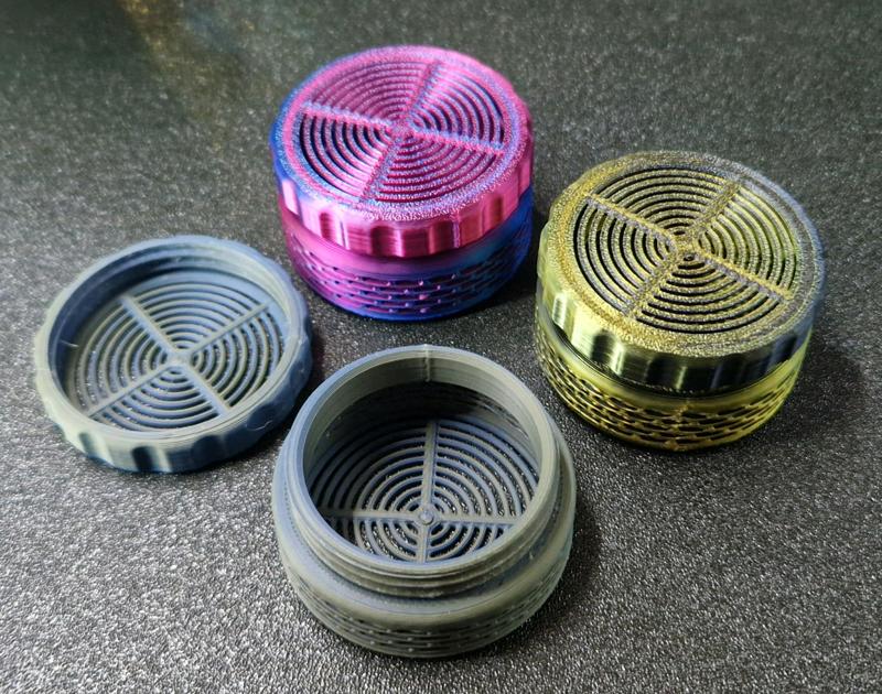 Silica spool container 25mm for 200-250g spool