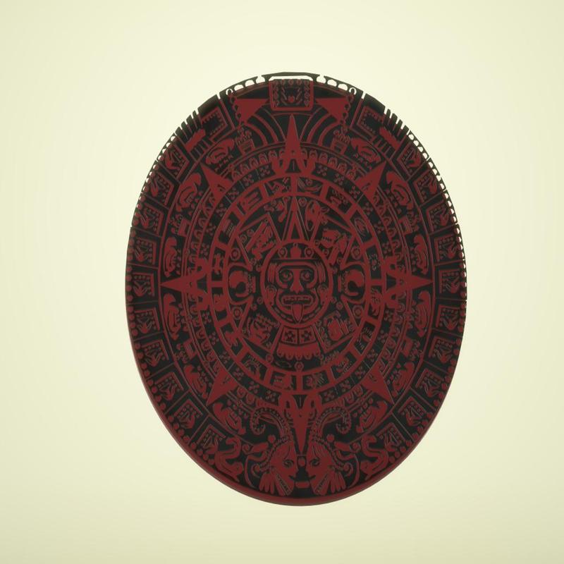 simpler Aztech Calender (MMU - 2 color ready)