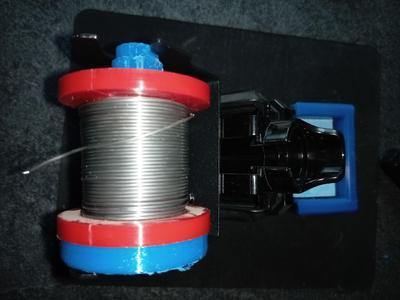 Adapter for a flux coil for soldering