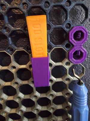 Multiboard RodSloth Holder with Push to Fit