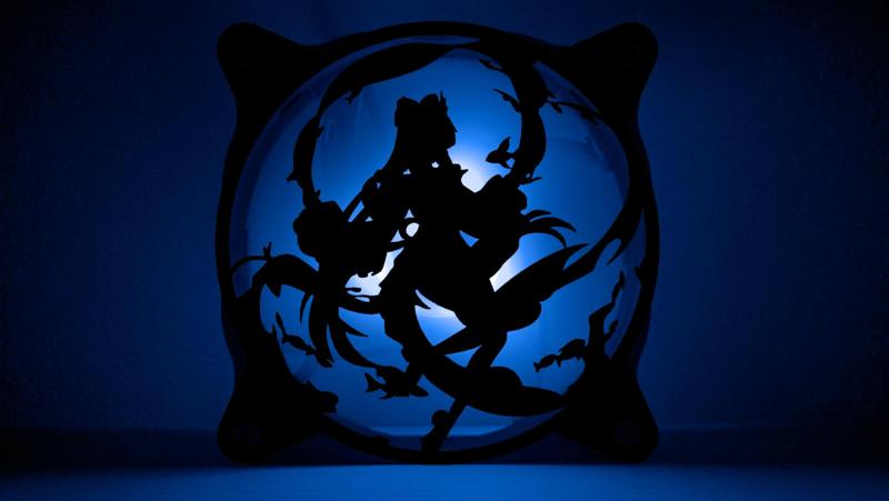 Genshin Impact Sangonomiya Kokomi PC fan grill cover