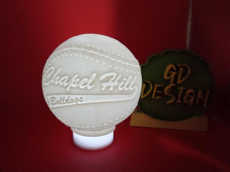 CHAPEL HILL BULLDOGS Baseball LIGHT