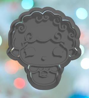 Easter Chubby Lamb Cookie Cutter