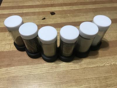 Spice bottle rack
