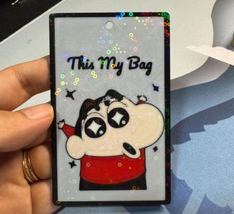 SinChan Luggage Tag Crayon Shin-chan Luggage Tag