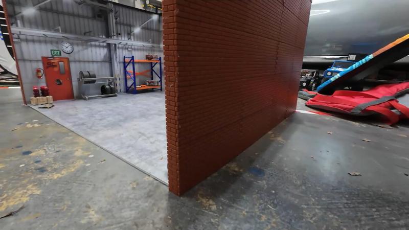 1/10 Brick Wall for Scale Diorama