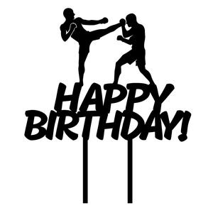 TOPPER CAKE MMA BOXING KARATE KARATE KARATE MIXED MARTIAL ARTS