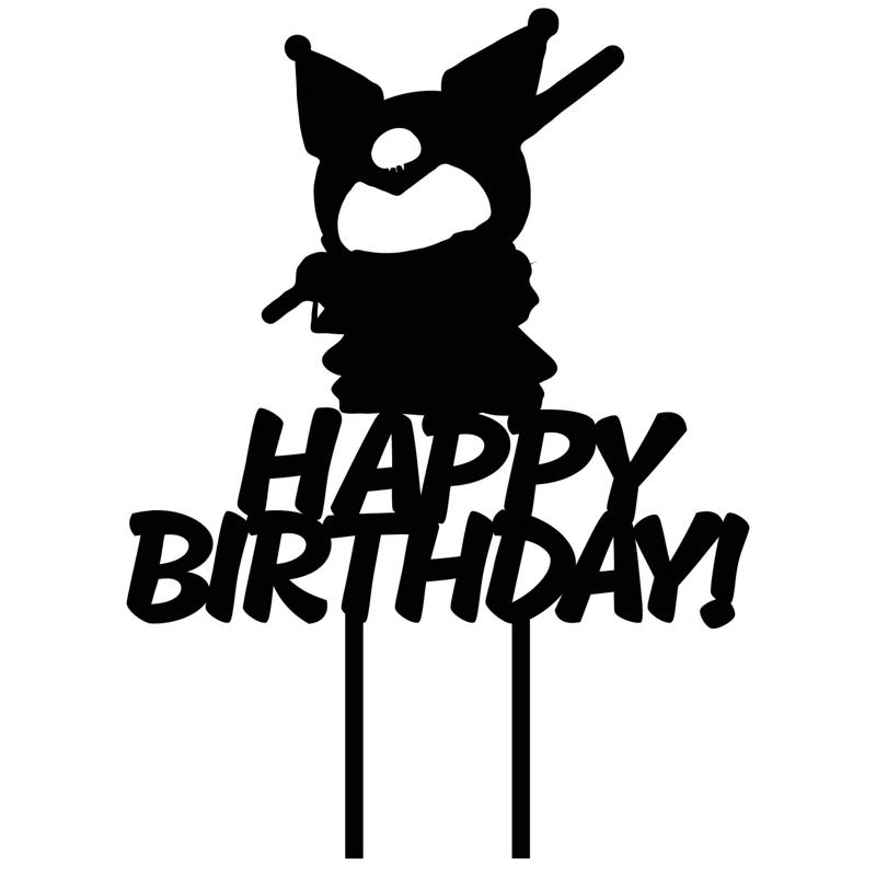 KUROMI NINJA CAKE TOPPER