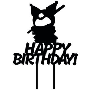 KUROMI NINJA CAKE TOPPER