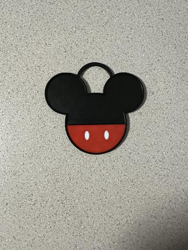 Mickey Ornament/Zipper Pull