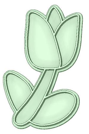 Tulipan 70mm cookie cutter