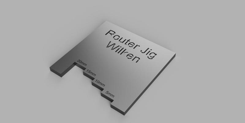 Wilken's Router Table Depth Gauge