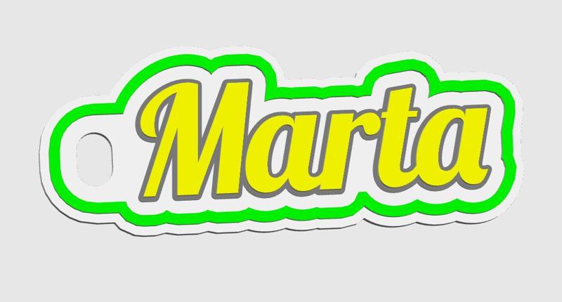 Keychain Marta