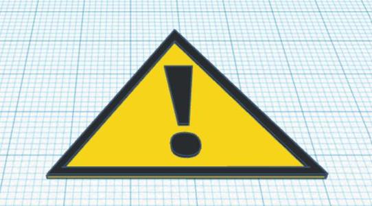 caution sign