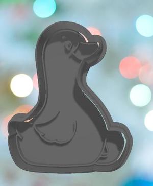 Sitting Goose Cookie Cutter