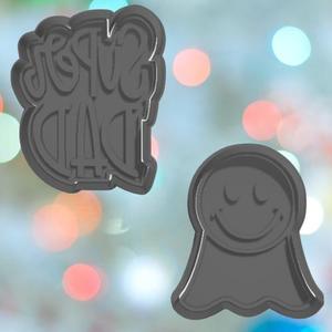Fathers Day Super Dad Cookie Cutter Set