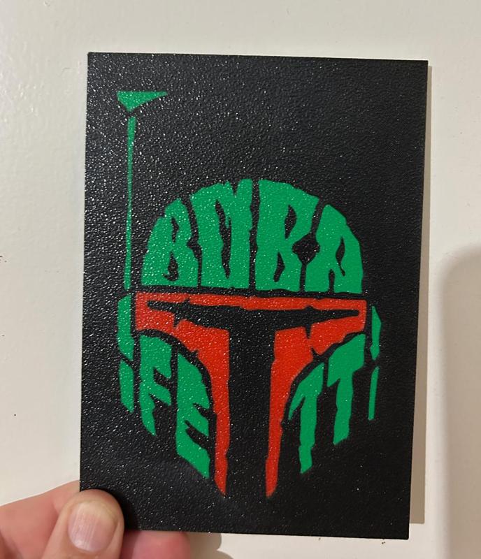 BOBA FETT  ART LETTER