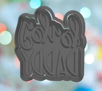 Fathers Day Baby Daddy Cookie Cutter