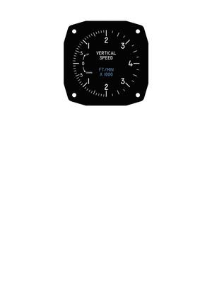BE58 Beechcraft Baron 58 Variometer
