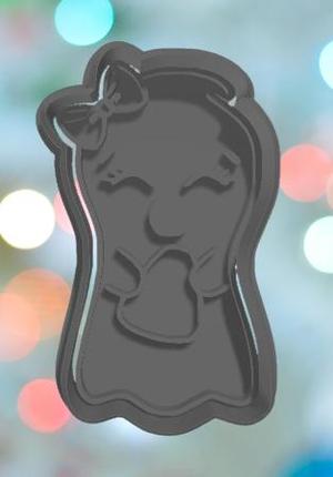 Halloween Ghost With Treat Bag Cookie Cutter