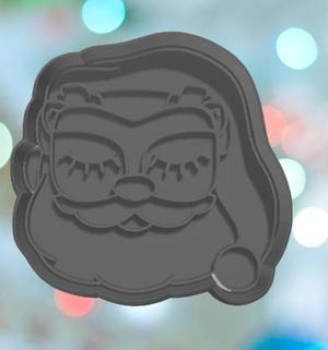Christmas Bedtime Santa Cookie Cutter
