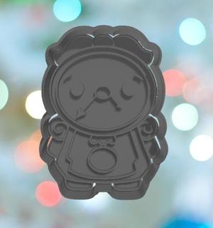 Beauty And The Beast Cogsworth Cookie Cutter