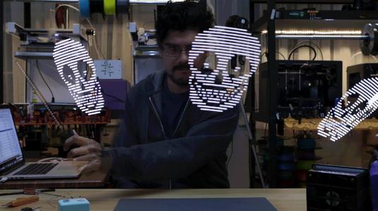 CircuitPython POV DotStar LED Wand