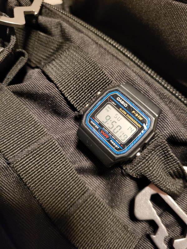 Casio F91W Molle clip