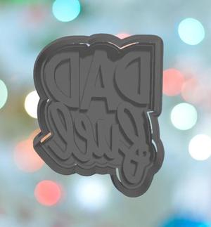 Fathers Day Dad Fuel Cookie Cutter