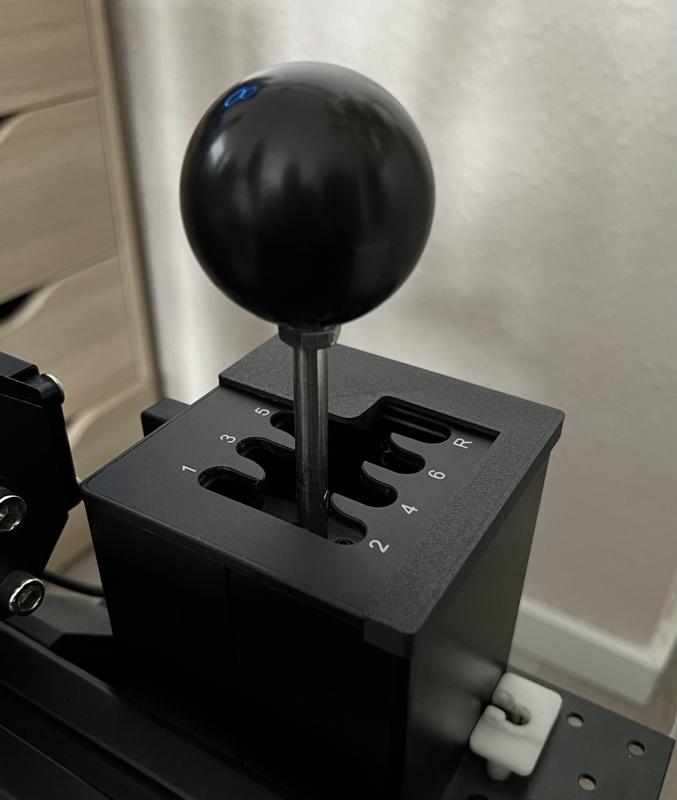 6-Speed Shift Pattern for USB-Shifter ( eBay / Aliexpress) - fast changeable