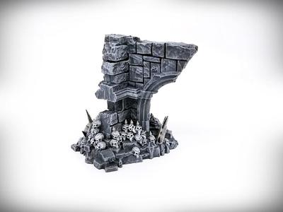 Half Grand Arch: Ancient Ruins GRIMDARK Terrain Set