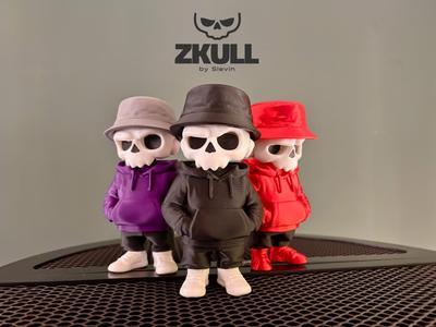 Urban Ghost – Multi-Part Skull Toy (ZKULL)