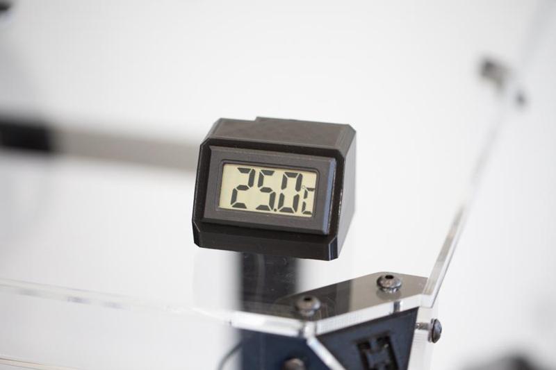 Digital Thermometer Mount (For 3D Printer Enclosure)