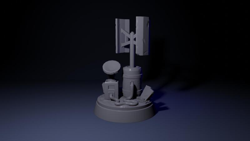 Spire Seas Objective Marker - Antenna