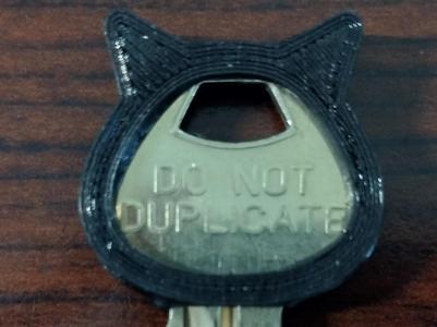 Cat key cap