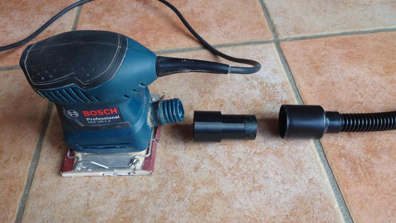 Adapter for Vacuum Kärcher WD6 to Bosch GSS 140-1 A