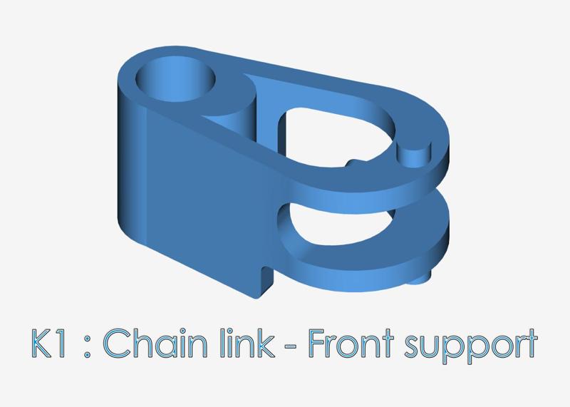 K1 : Chain link - Front support