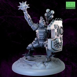 Soldier with Mace and shield