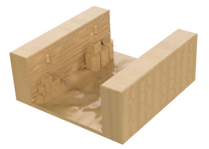 Sci Fi Snow Corridor - #3