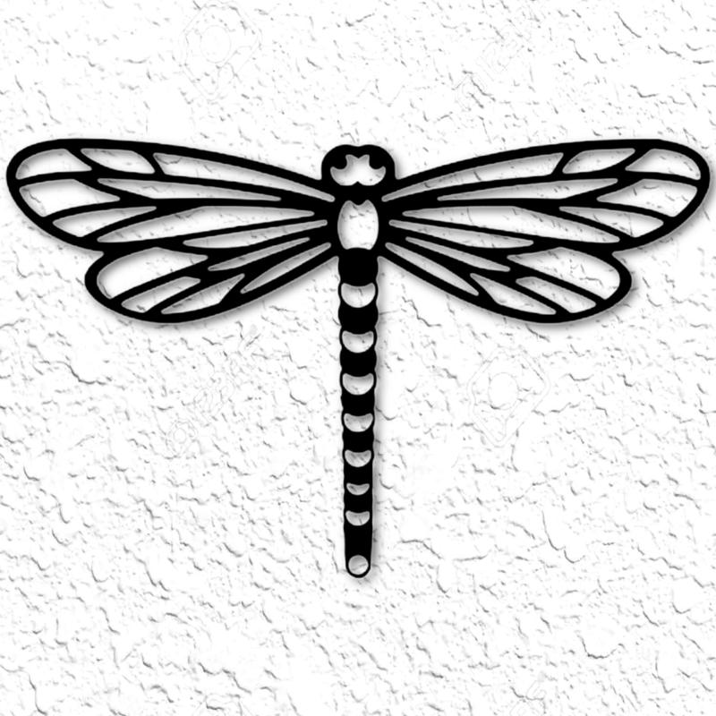Dragonfly wall art dragonflies wall decor 2d insect
