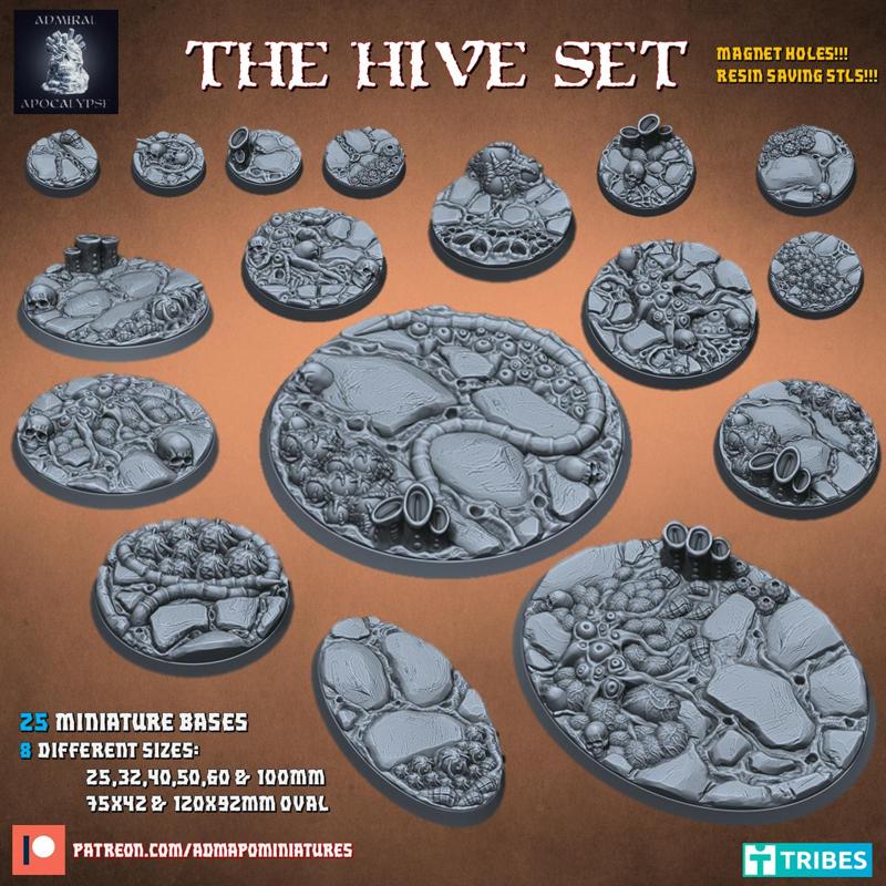 The Hive Set Bases (Pre-supported)