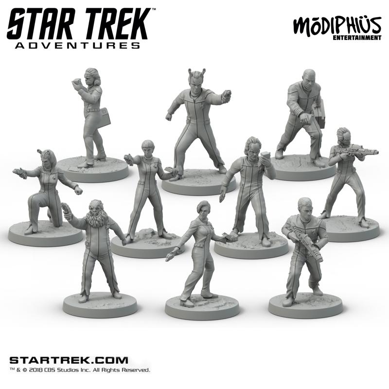 Star Trek Adventures - Print at Home - TNG Away Team Set