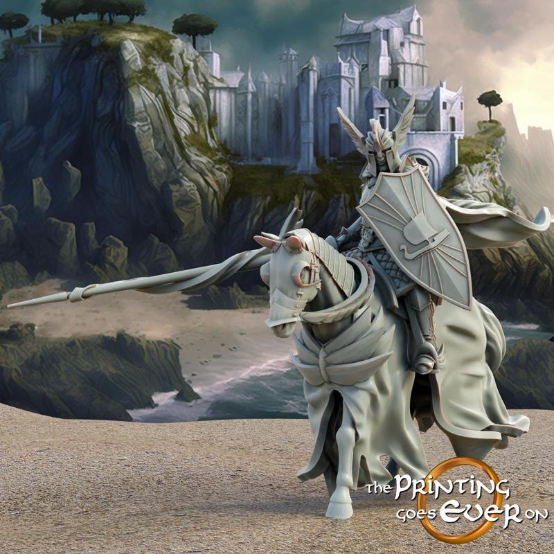 Swan Prince - Mounted - Presupported