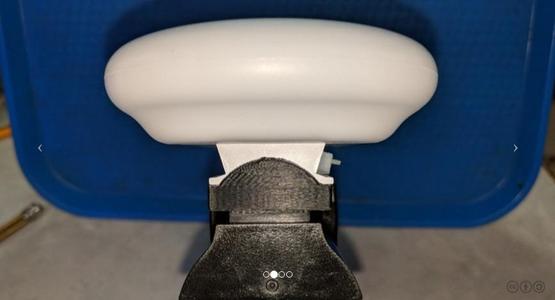 NanoStation AC to Window Mount Adapter rev 2.0