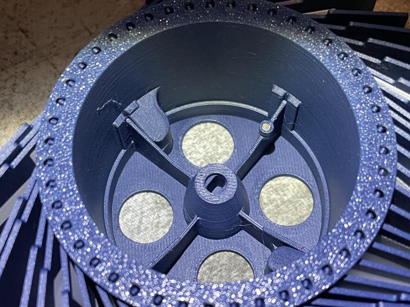 Split Flap Drum Magnet Increased Tolerance