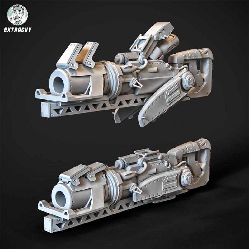 Superhot Launcher 100mm scale