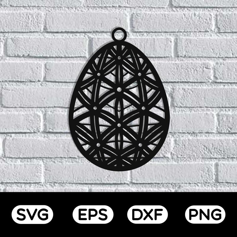 Easter Egg Laser cut SVG